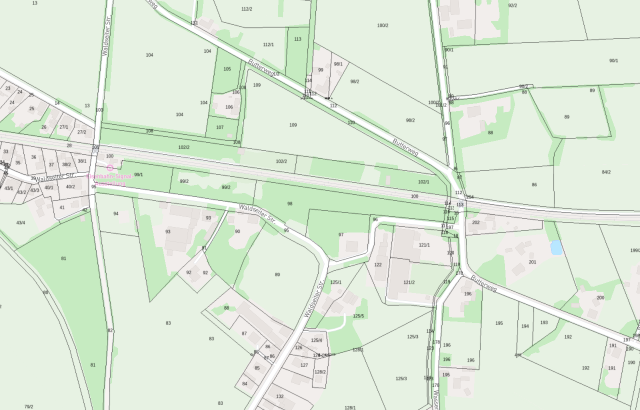 Flurkarte Bad Bentheim