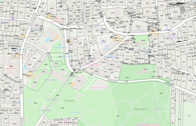 Flurkarte Bad Nenndorf