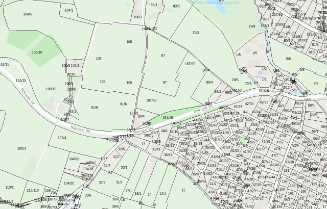 Flurkarte Hagen am Teutoburger Wald