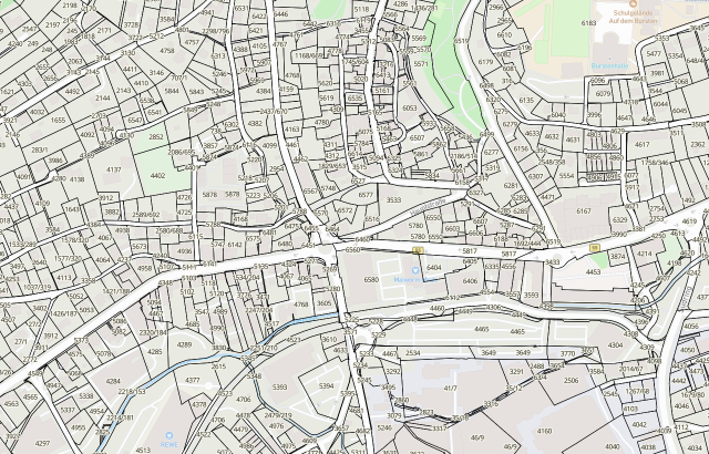 Flurkarte Bergneustadt