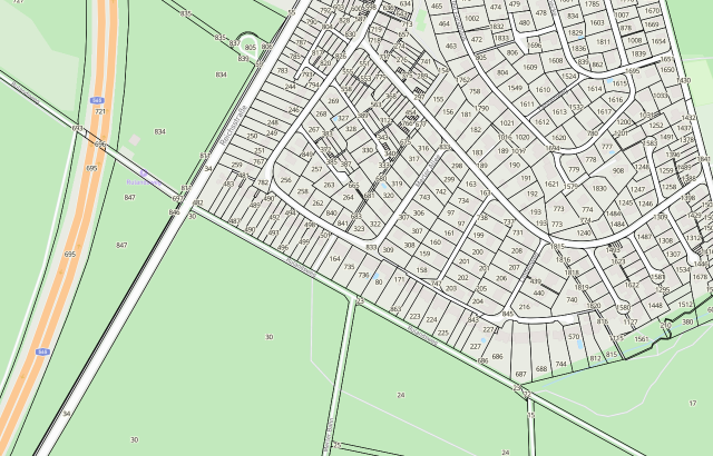 Flurkarte Bonn