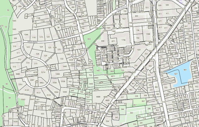 Flurkarte Brühl