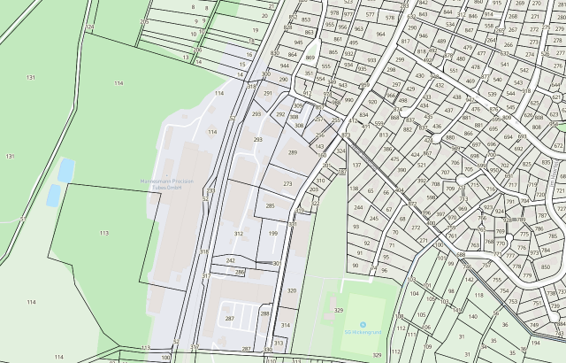 Flurkarte Burbach
