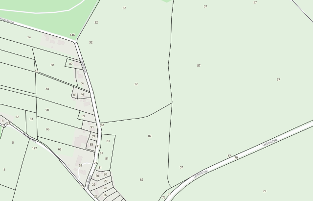 Flurkarte Dörentrup