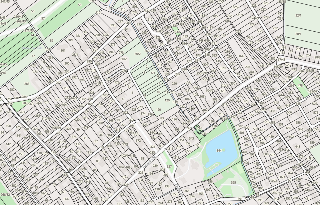 Flurkarte Düren