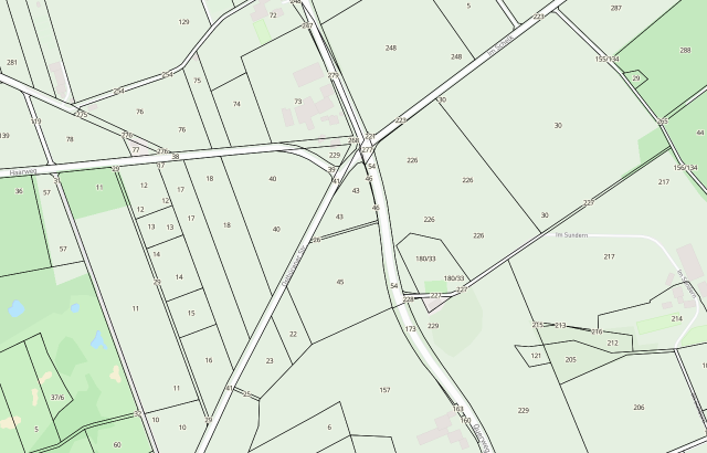 Flurkarte Fröndenberg/Ruhr