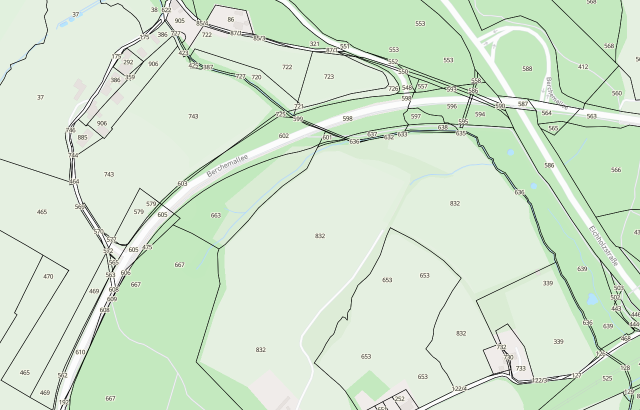 Flurkarte Gevelsberg