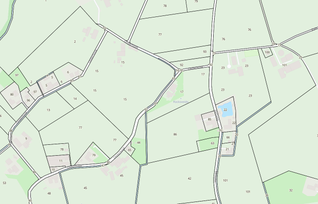 Flurkarte Hamminkeln