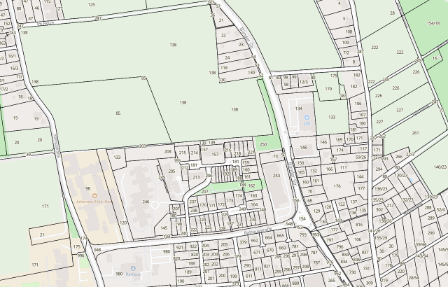 Flurkarte Hiddenhausen