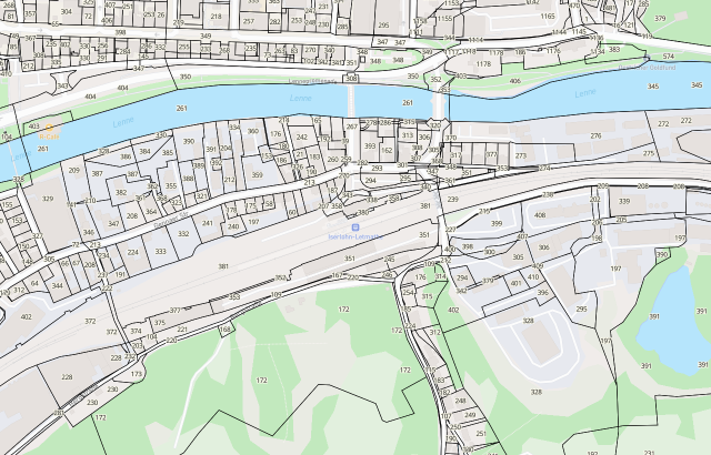 Flurkarte Iserlohn