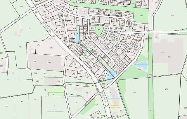 Flurkarte Kirchhellen