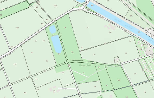 Flurkarte Lüdinghausen