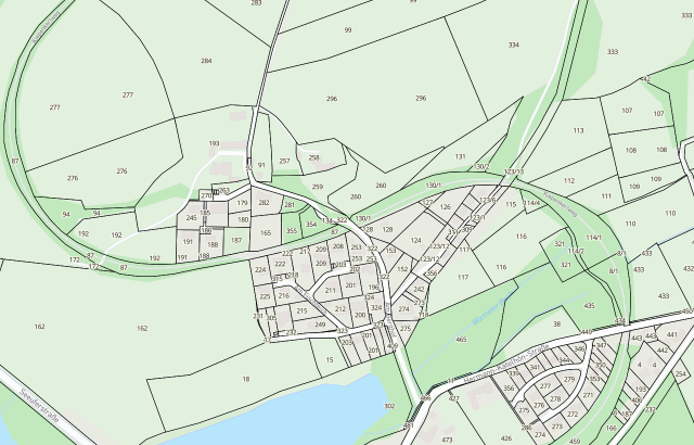 Flurkarte Möhnesee