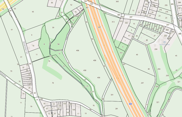 Flurkarte Recklinghausen