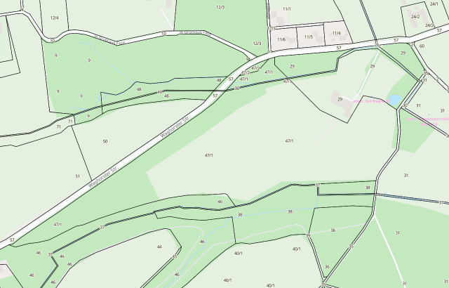 Flurkarte Rödinghausen