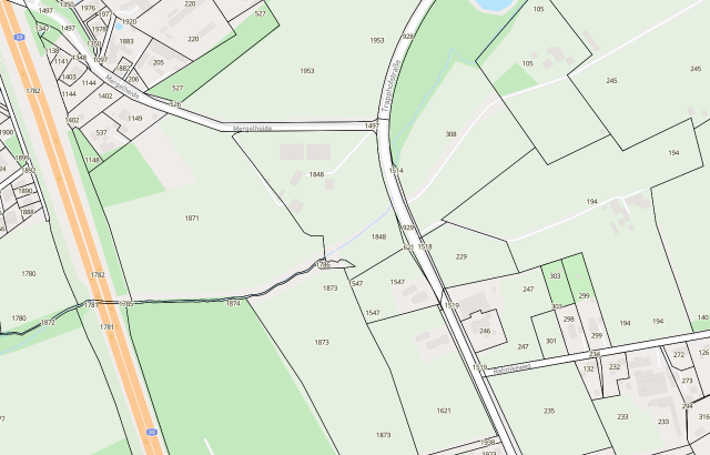 Flurkarte Schloß Holte-Stukenbrock