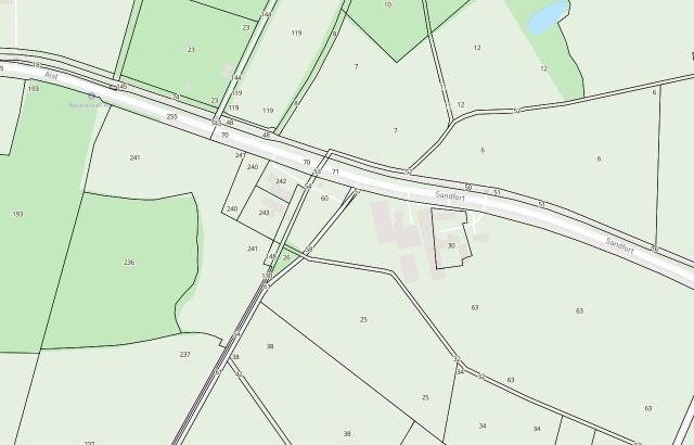 Flurkarte Sendenhorst