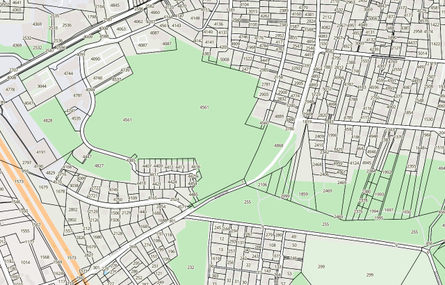 Flurkarte Siegburg