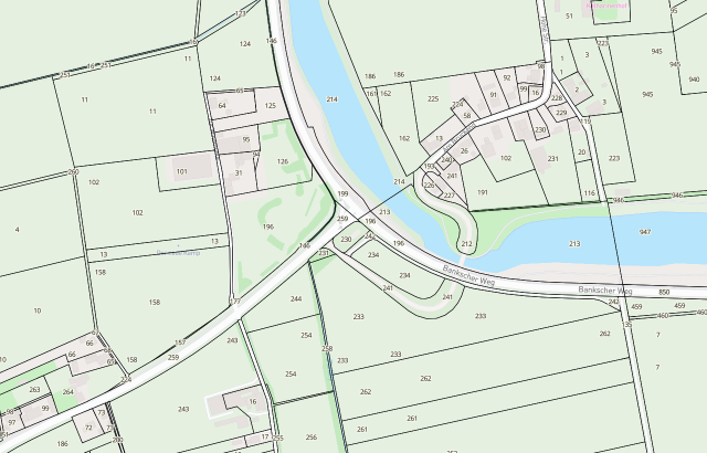 Flurkarte Xanten
