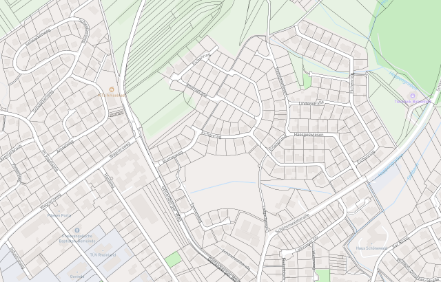 Flurkarte Birkenfeld