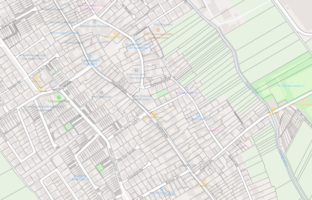 Flurkarte Dannstadt-Schauernheim