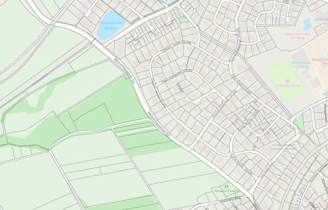 Flurkarte Kirchberg