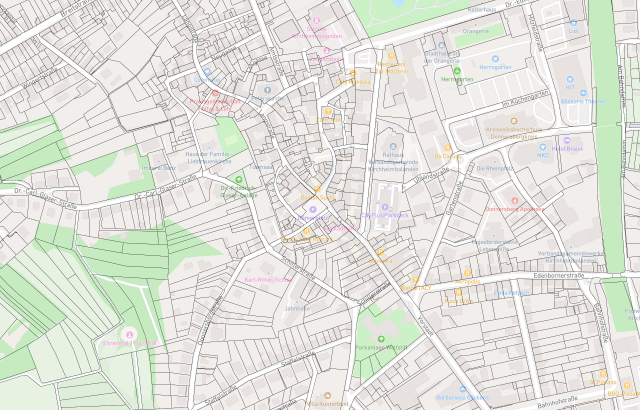 Flurkarte Kirchheimbolanden