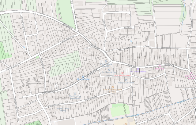 Flurkarte Neustadt an der Weinstraße
