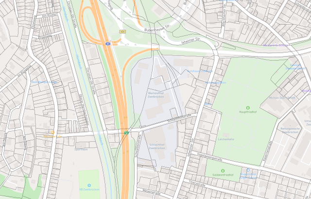 Flurkarte Zweibrücken