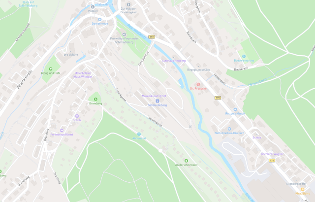 Flurkarte Dippoldiswalde