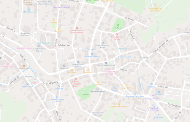 Flurkarte Eibenstock