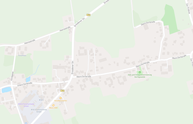 Flurkarte Geringswalde