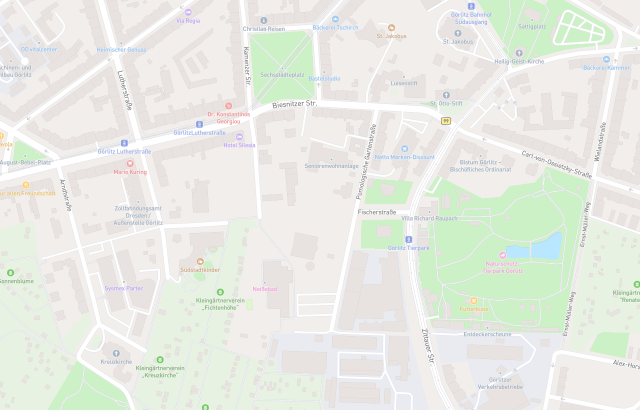 Flurkarte Görlitz