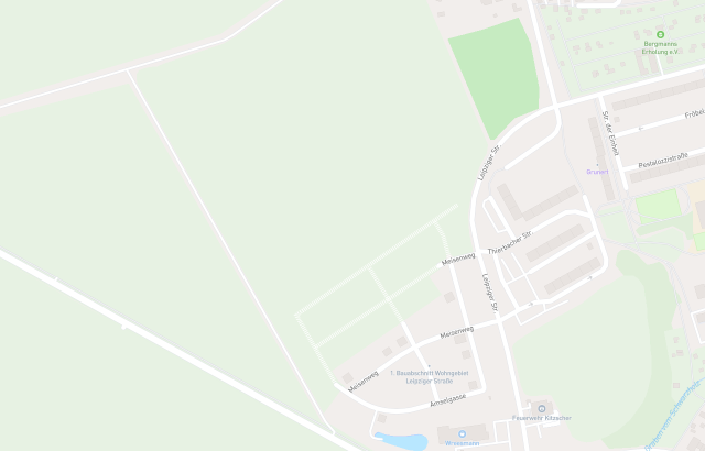 Flurkarte Kitzscher