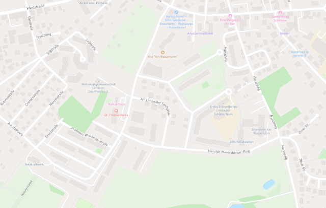Flurkarte Limbach-Oberfrohna