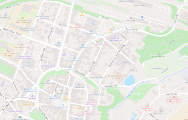 Flurkarte Löbau