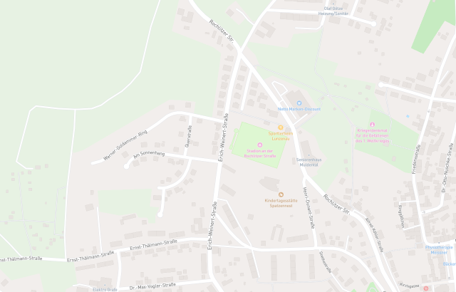 Flurkarte Lunzenau
