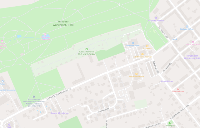 Flurkarte Meerane