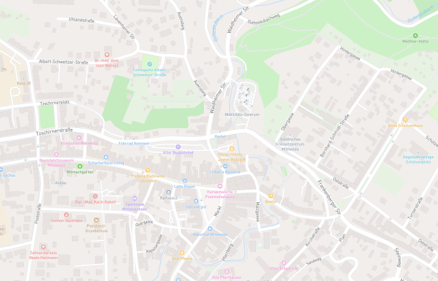 Flurkarte Mittweida