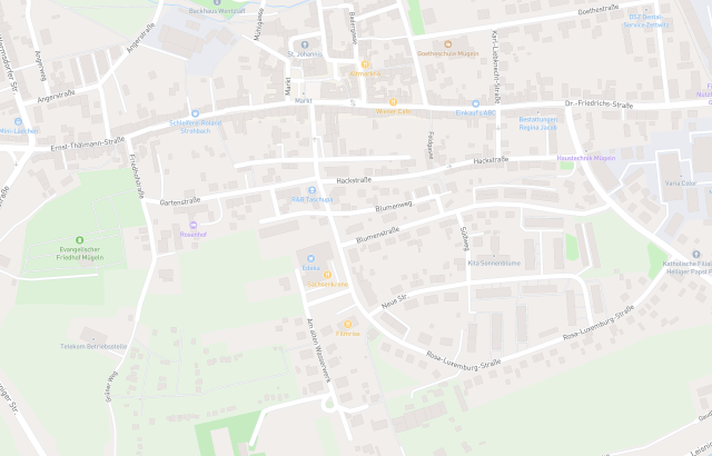 Flurkarte Mügeln