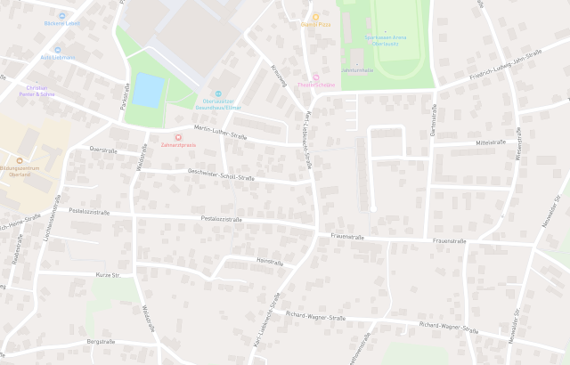 Flurkarte Neugersdorf