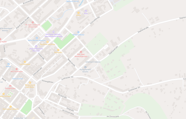 Flurkarte Oelsnitz