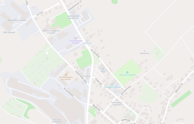 Flurkarte Pockau-Lengefeld