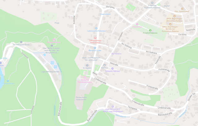 Flurkarte Rabenau