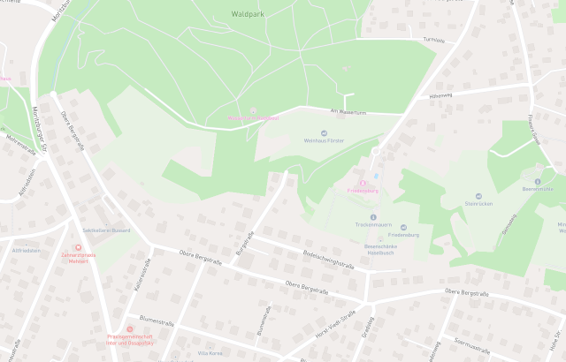 Flurkarte Radebeul