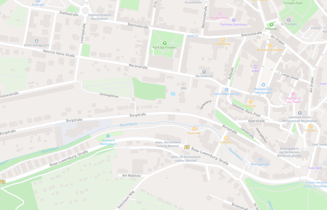 Flurkarte Reichenbach