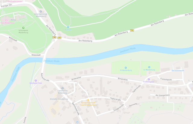 Flurkarte Waldenburg