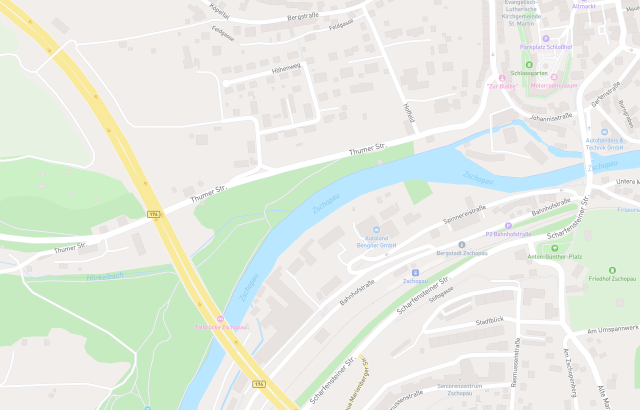 Flurkarte Zschopau