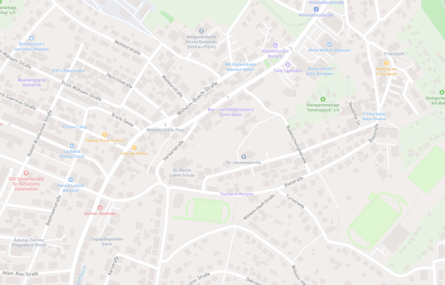 Flurkarte Zwickau